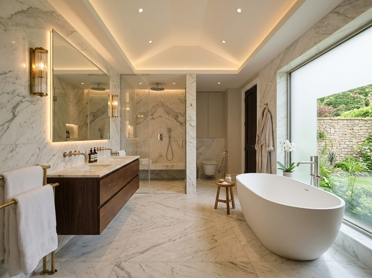 Custom Bathroom Renovation in Harrison